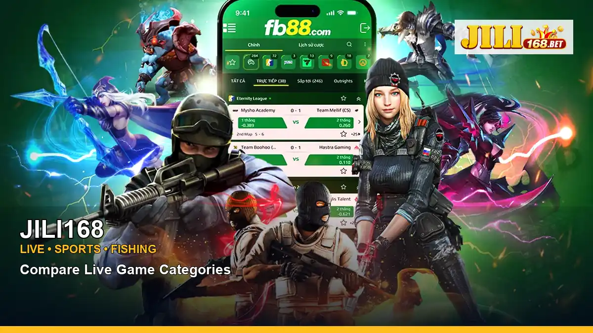 JILI168 sports betting and arcade games for Philippine players